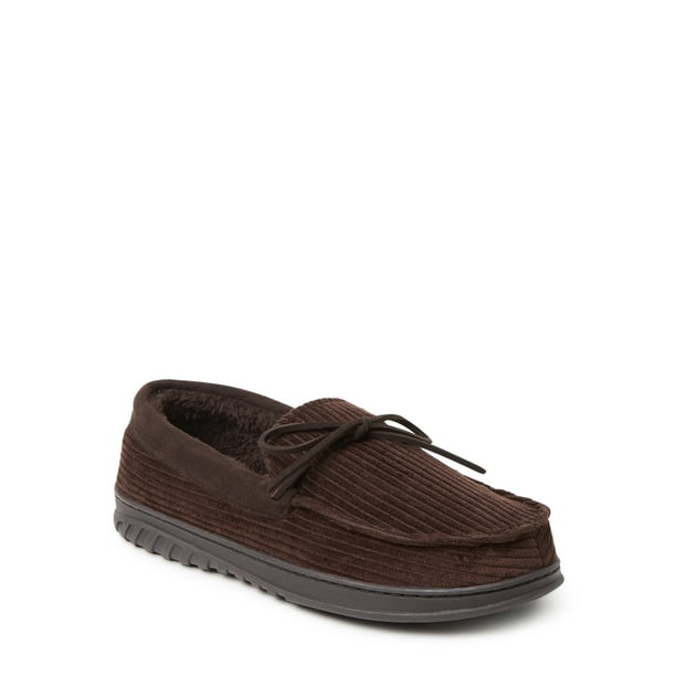 Dearfoams Corduroy Moccasin Slipper 2 Pair Pack Dearfoams Corduroy Moccasin Slipper 2 Pair Pack